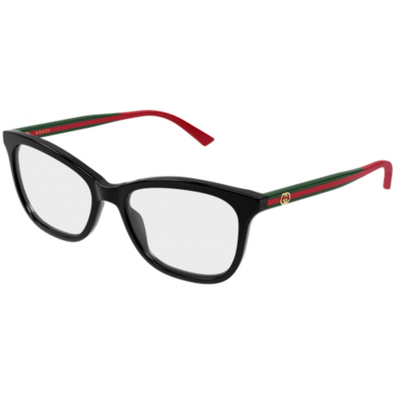 Eyeglasses Gucci GG 2117 O- 001 Black / Transparent Green 54mm