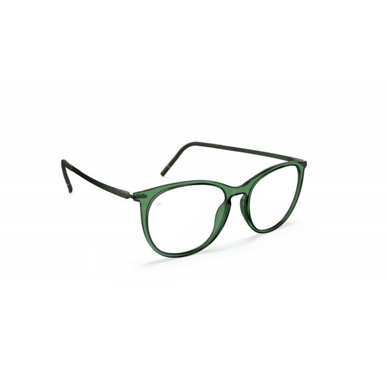 Eyeglasses Silhouette Rising Dawn 1628 5840 Deep Forest Green 53mm