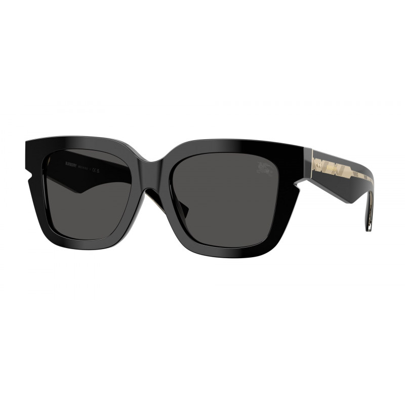 Sunglasses Burberry BE 4453 F 300187 Black / Dark Grey Polyamide Standard 54mm