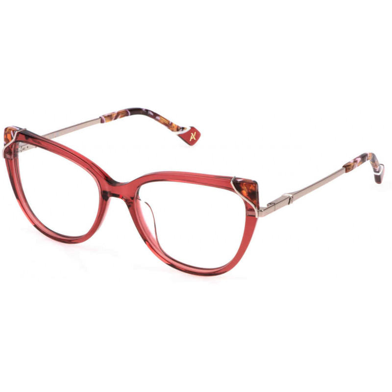 Sunglasses Yalea VYA 160 092j Transparent Brick Red