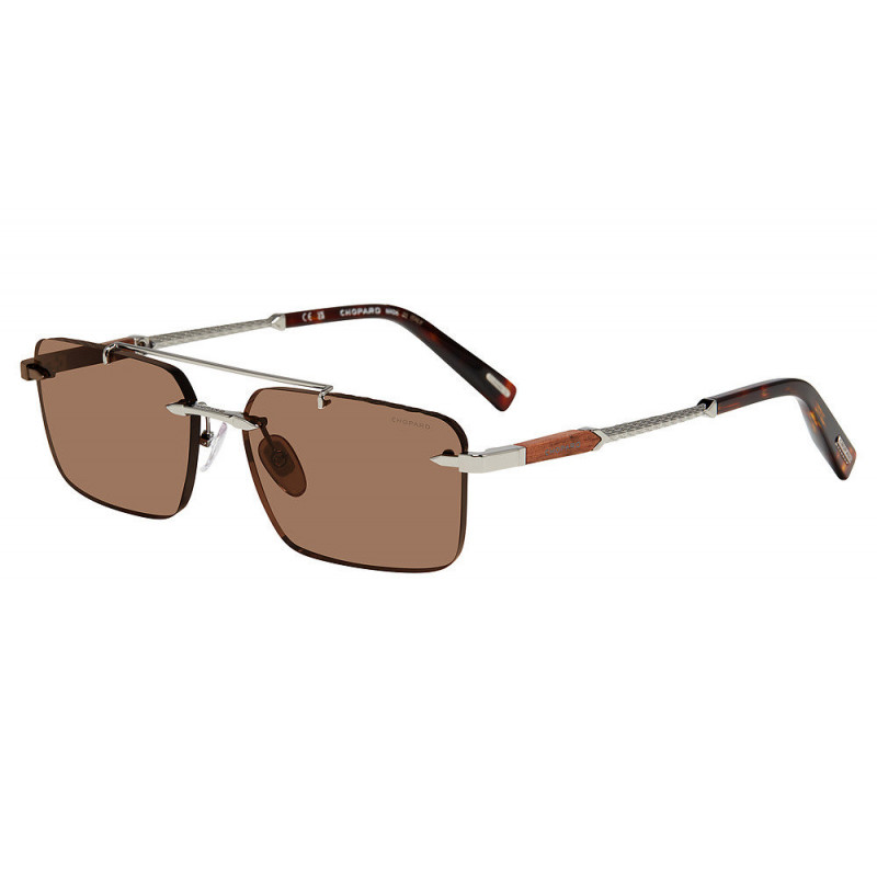 Sunglasses Chopard SCHM 43 0509 Ruthenium 60mm