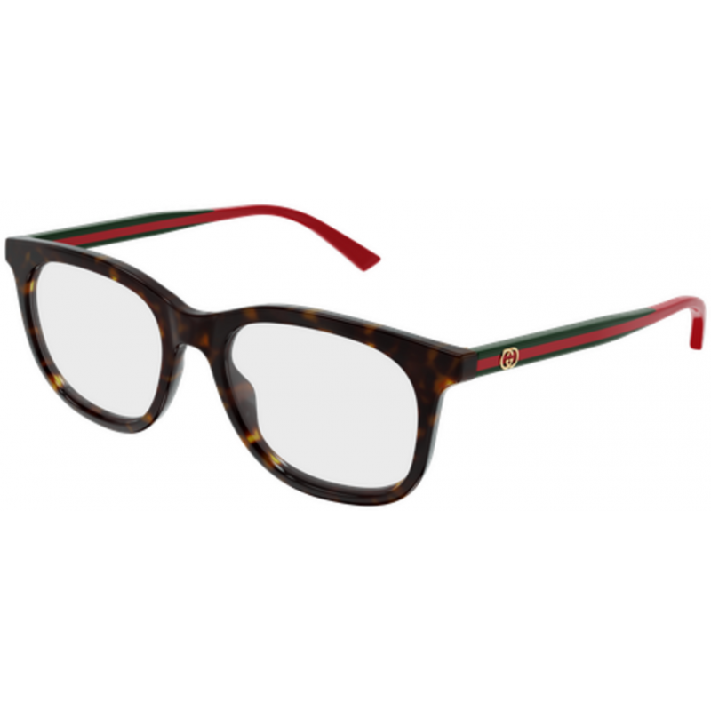 Eyeglasses Gucci GG 1990 O- 006 Havana / Transparent Green 53mm