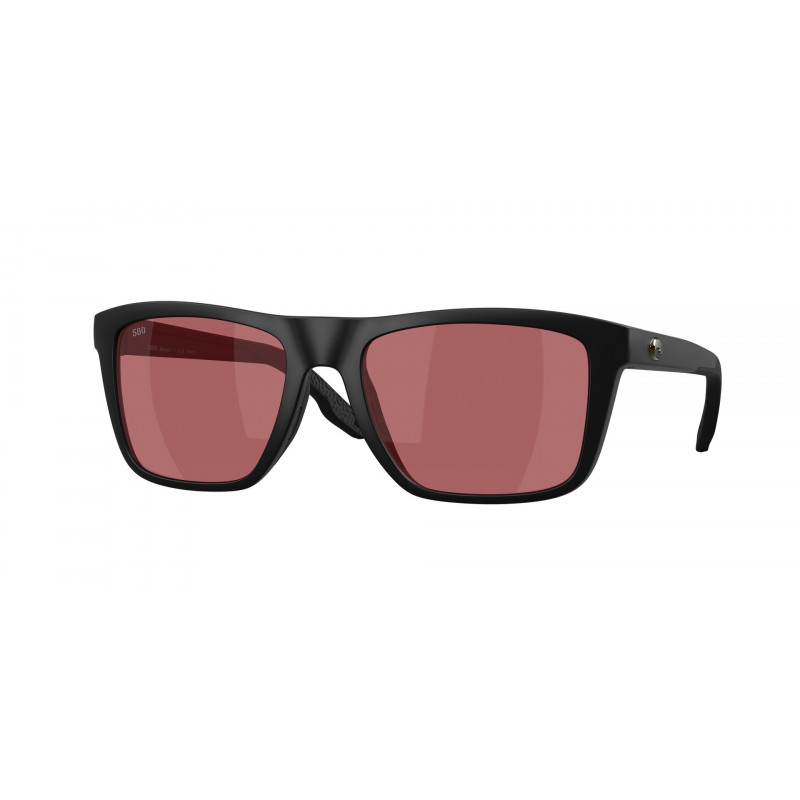 Sunglasses Costa Del Mar 6 S 9107 910713 Matte Black / Rose 580g Crystal Polarized 55mm