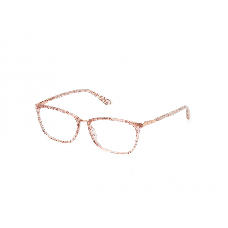 Eyeglasses Guess GU 2958 074 Pink/Texture / Shiny Pink Gold 54mm