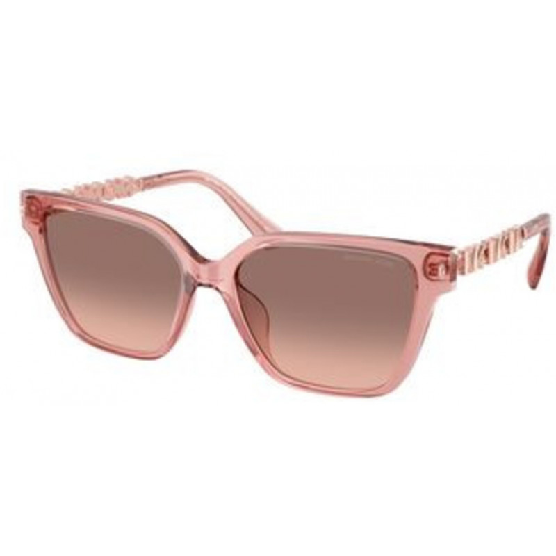 Sunglasses Michael Kors MK 2263 U 310113 Pink Transparent / Gradient Dark Brown Polyamide Standard 56mm