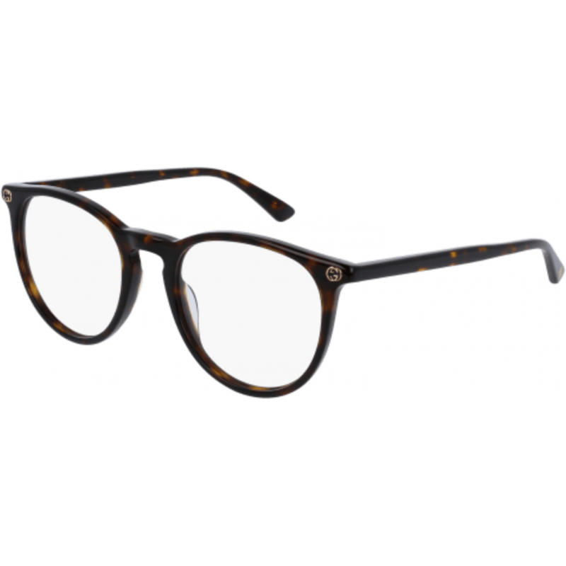 Eyeglasses Gucci GG 0027 O- 002 Havana / Transparent 50mm