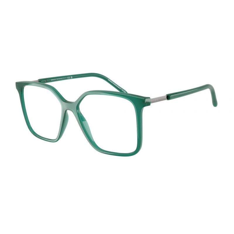 Eyeglasses Armani Exchange AX 3132 8398 Shiny Opal Teal / Demo Lens 53mm