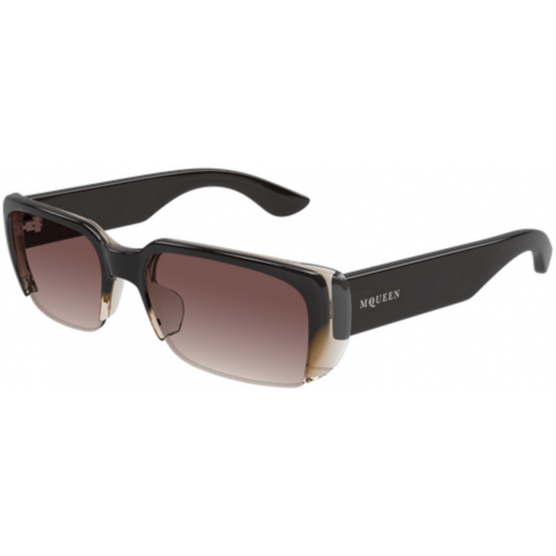 Sunglasses Alexander McQueen AM 0532 S- 004 Brown / 56mm