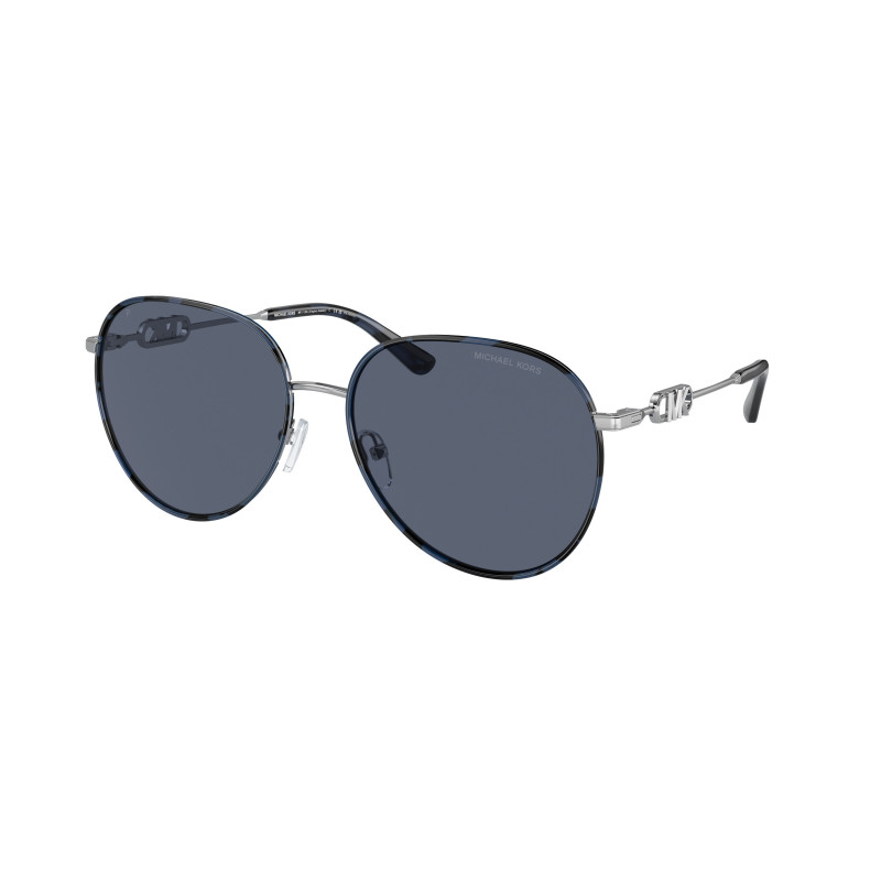 Sunglasses Michael Kors MK 1128 J 10158S Empire Silver/ Blue Tortoise B 58mm