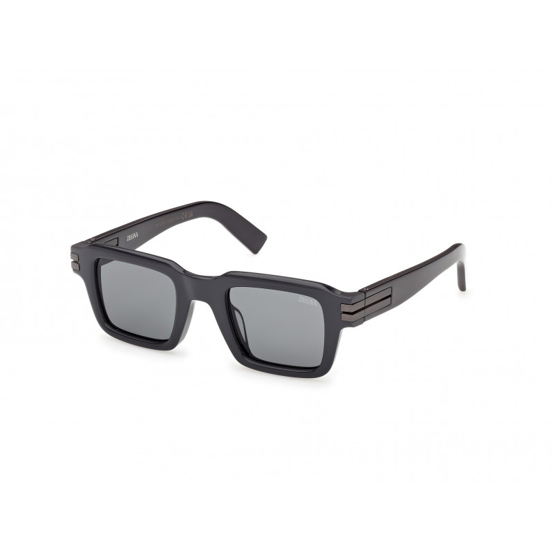 Sunglasses Zegna EZ 0283 20A Shiny Grey / 48mm