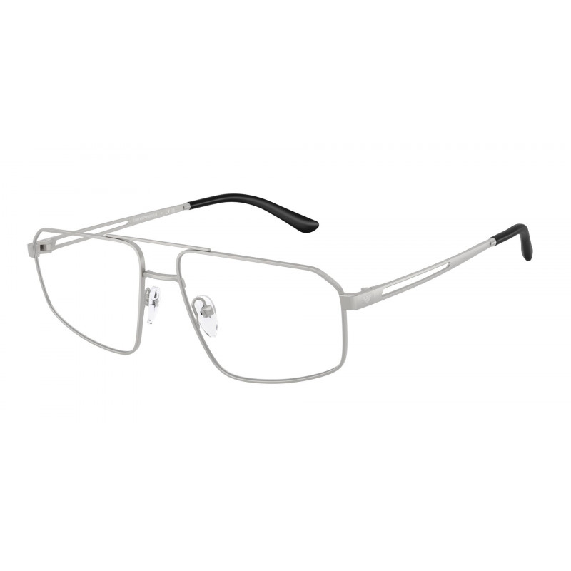Eyeglasses Emporio Armani EA 1184 3045 Matte Silver Demo Lens 58mm
