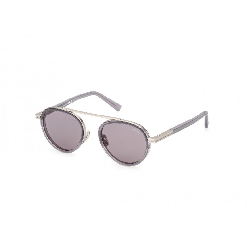 Sunglasses Zegna EZ 0242 20A Shiny Grey / 51mm