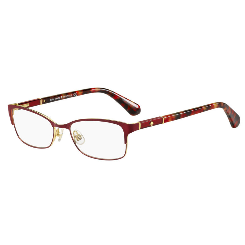 Eyeglasses Kate Spade LAURIANNE AJH Orange Havana 52mm