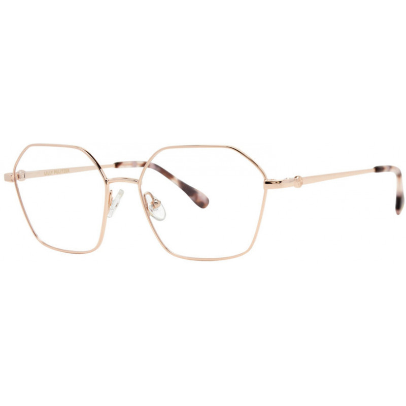 Eyeglasses Lilly Pulitzer Avah Rose Gold 52mm