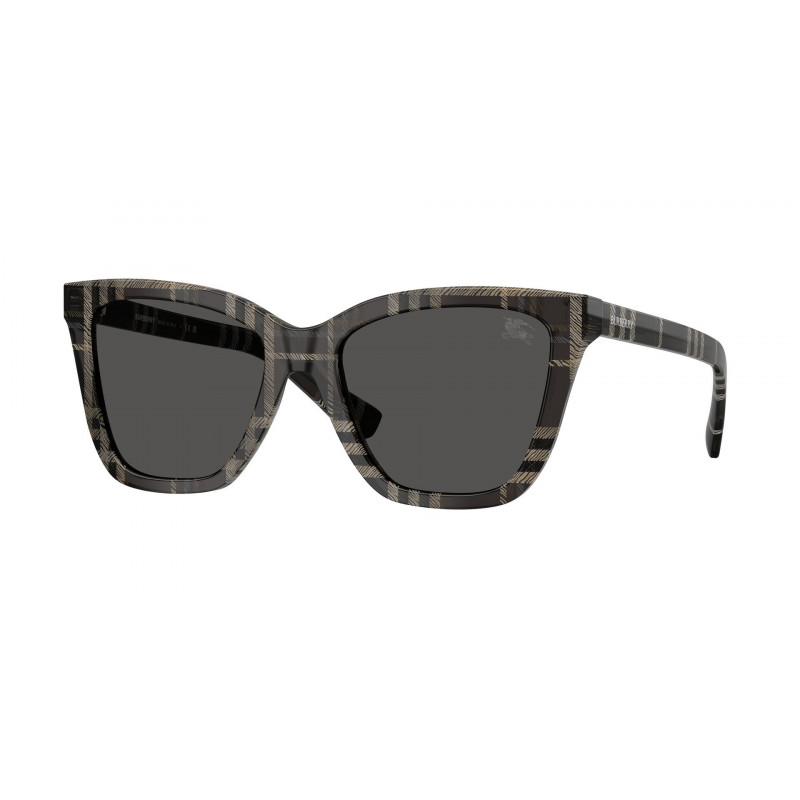 Sunglasses Burberry BE 4470 419987 Check Grey / Dark Polyamide Standard 54mm
