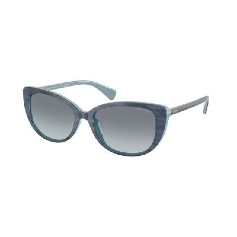 Sunglasses Ralph RA 5340 U 629219 Striped Blue On Milky / Gradient Polyamide Standard 56mm