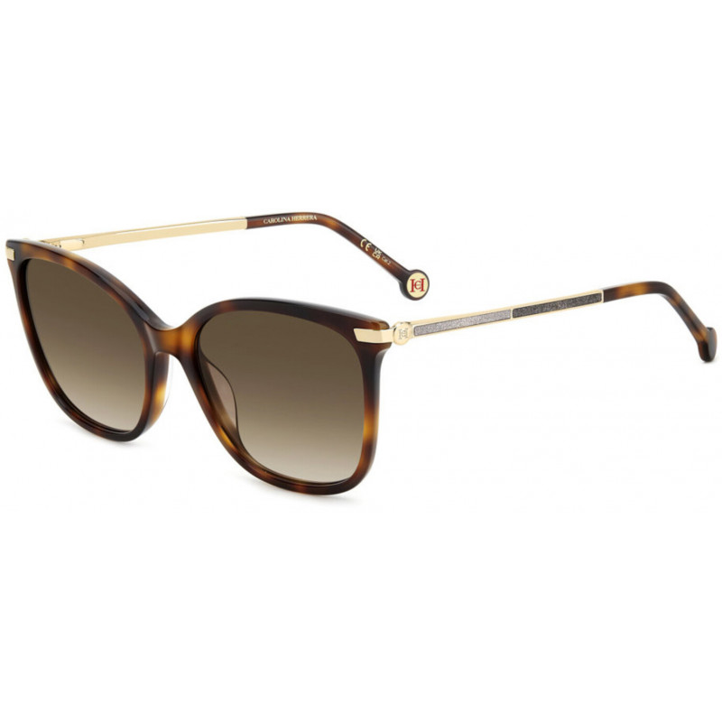 Sunglasses Carolina Herrera HER 0261 /G/S 86HA Ha Brown Shaded