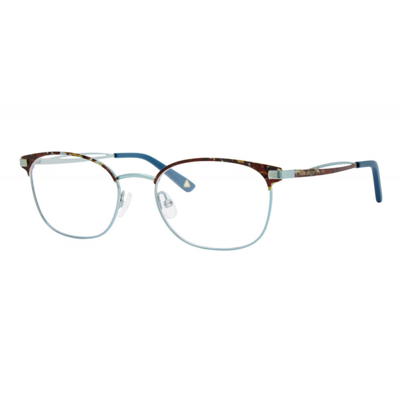 Eyeglasses Liz Claiborne L 485 YAP Havana Blue 49mm