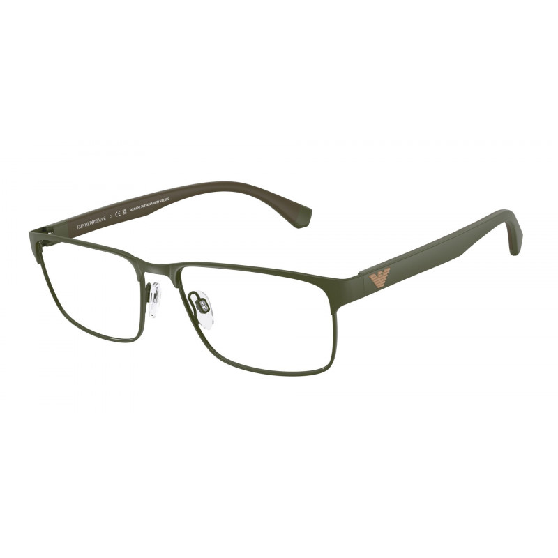 Eyeglasses Emporio Armani EA 1105 3388 Matte Green / Demo Lens 56mm