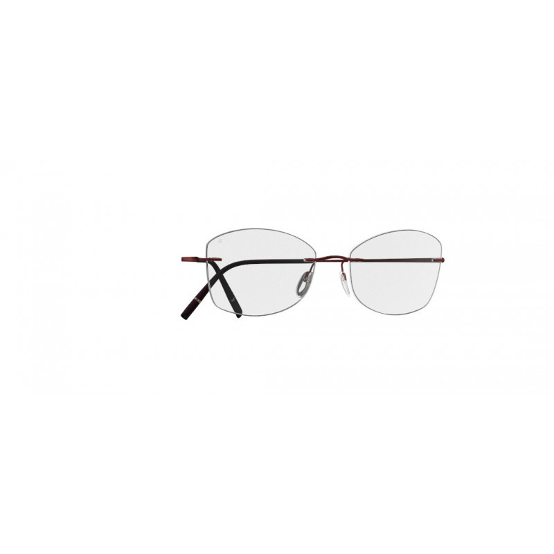 Eyeglasses Silhouette Titan Minimal Art Stellar Chassis Rimless 5599 3040 Galaxy Red