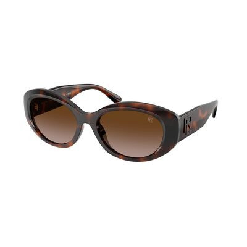 Sunglasses Ralph Lauren RL 8232 U 624113 Light Havana / Gradient Brown Polyamide Standard 55mm