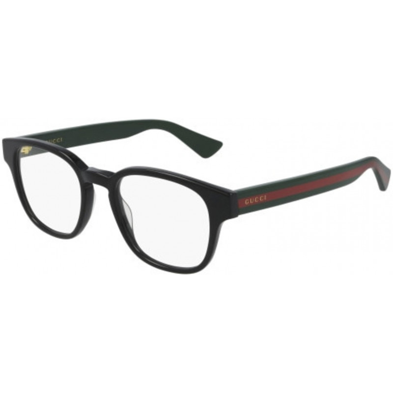 Eyeglasses Gucci GG 0927 O- 001 Black / Transparent Green 49mm