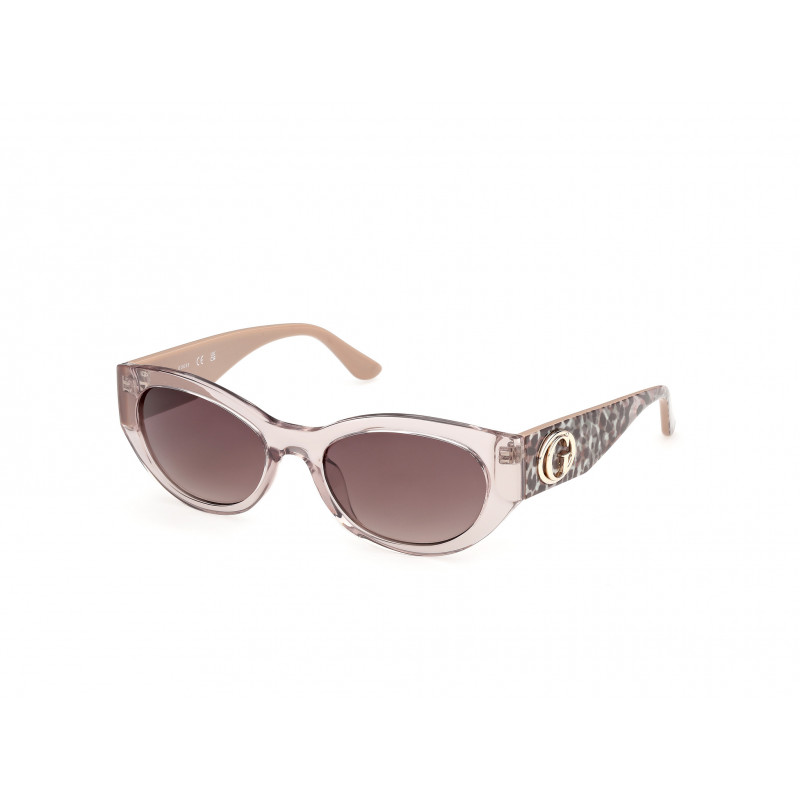 Sunglasses Guess GU 00362 57F Shiny Beige / Animal/Monocolor 54mm