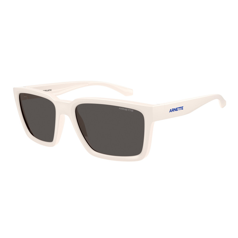 Sunglasses Arnette AN 4346 296387 Ivory Matte Top/Shiny / Dark Grey Policarbonate Standard 57mm