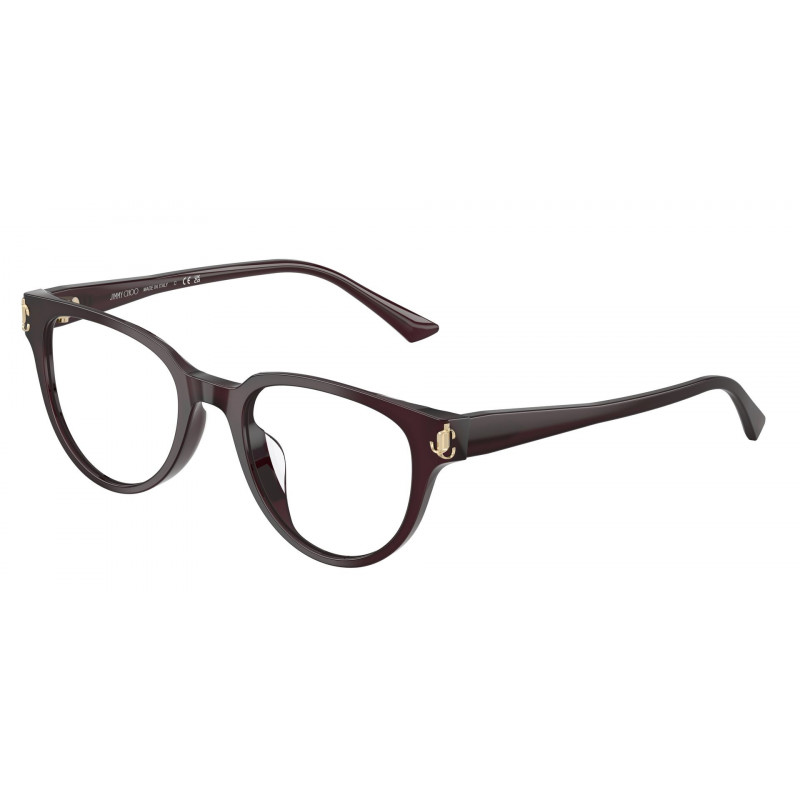 Eyeglasses Jimmy Choo JC 3051 D 5086 Opaline Prune / Demo Lens 51mm