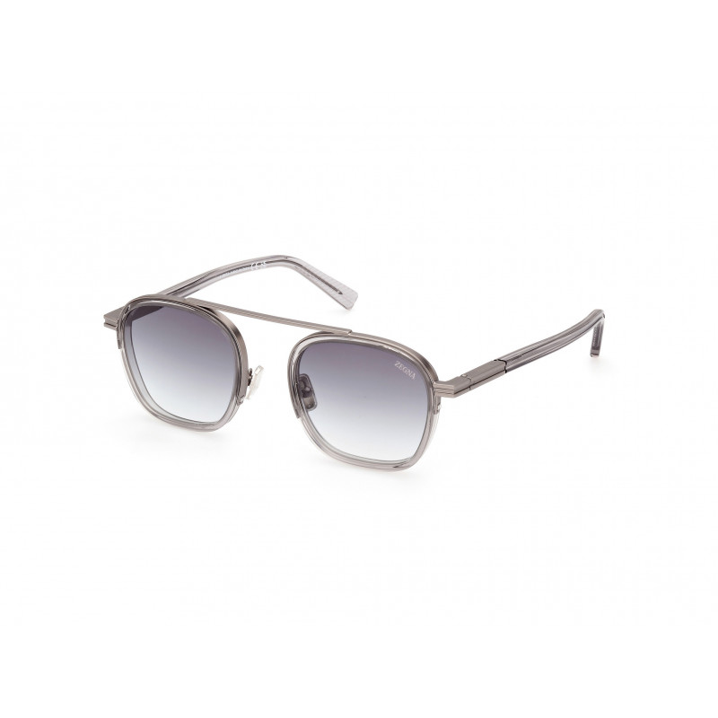 Sunglasses Zegna EZ 0231 20B Shiny Grey / 51mm