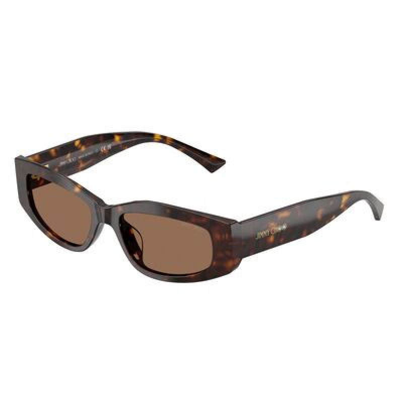 Sunglasses Jimmy Choo JC 5046 BU 500273 Havana / Dark Brown Polyamide Standard 53mm