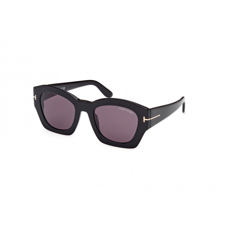 Sunglasses Tom Ford FT 1083 01A Shiny Black / 52mm