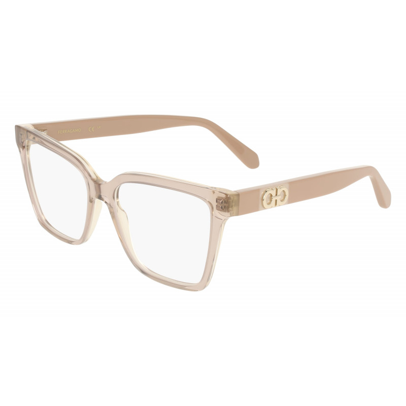 Eyeglasses FERRAGAMO SF 3060 260 Transparent Nude 54mm