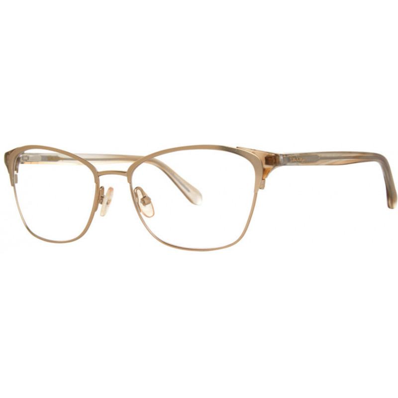 Eyeglasses Lilly Pulitzer Belina Gold Horn 52mm