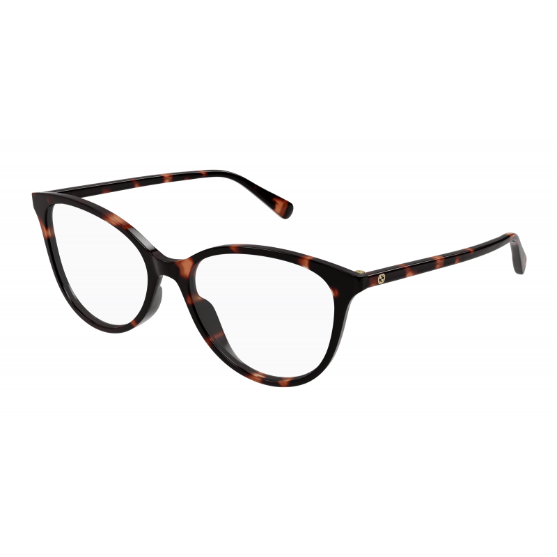 Eyeglasses Gucci GG 1359 O- 002 Havana / Transparent 54mm