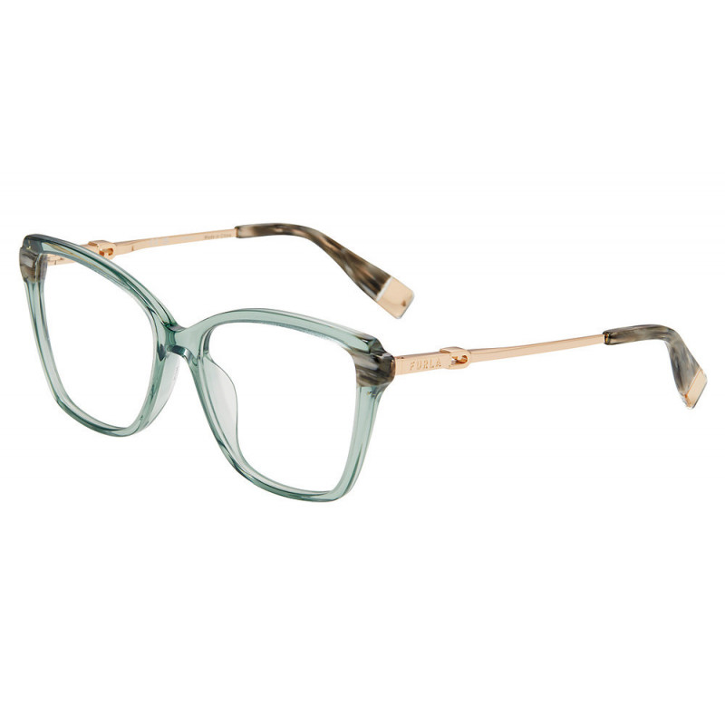 Sunglasses Furla VFU 830 03ge Transparent Green -