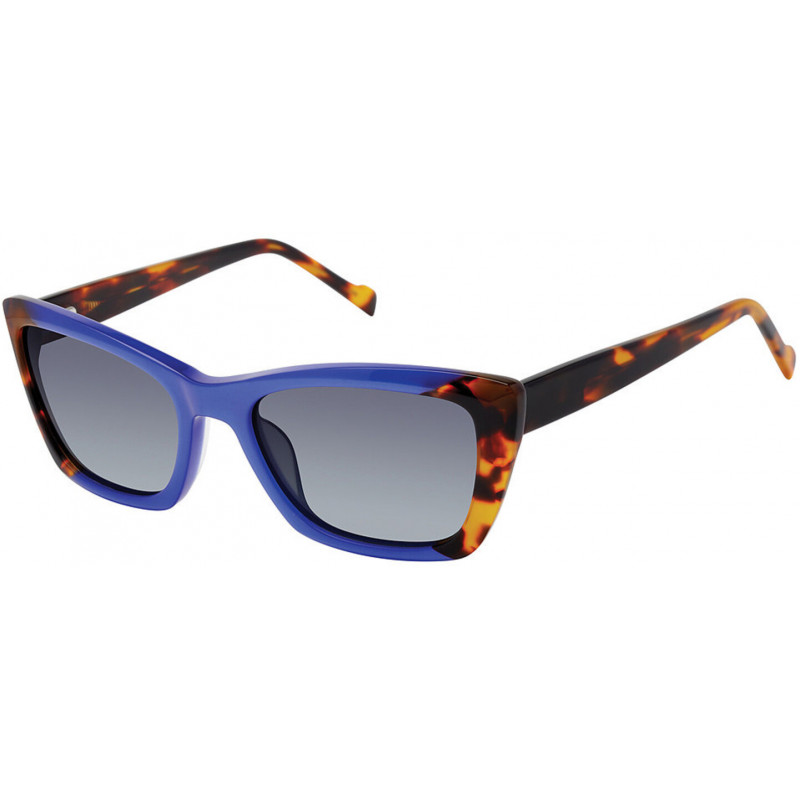 Sunglasses Nicole Miller SOLANA C02 Blue Tortoise 54mm