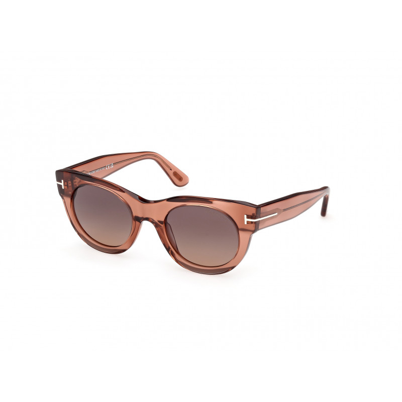 Sunglasses Tom Ford FT 1315 45T Shiny Light Brown / 50mm