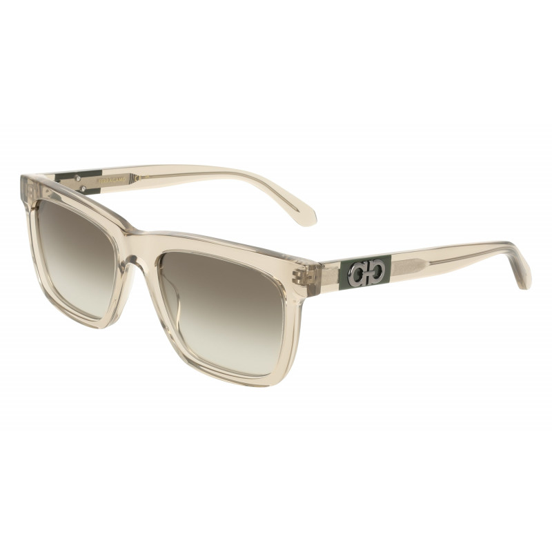 Sunglasses FERRAGAMO SF 2113 S 313 Transparent Sage 55mm