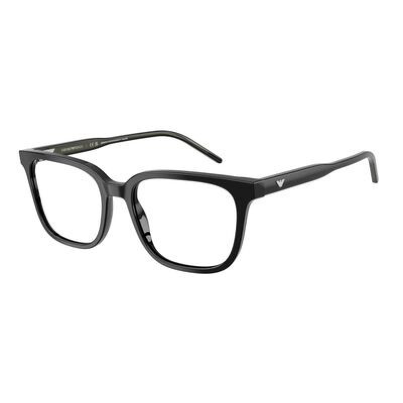 Eyeglasses Emporio Armani EA 3258 5017 Shiny Black Demo Lens 52mm