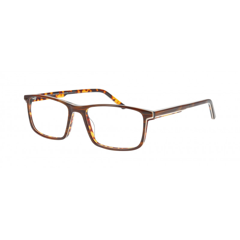 Eyeglasses Pro-design Denmark TOPO 7 5024 Brown Medium Demi 54mm