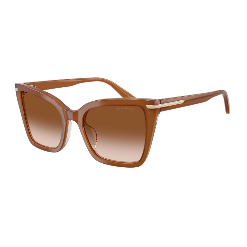 Sunglasses Emporio Armani EA 4273 BU 637613 Shiny Tobacco / Brown Gradient Polyamide Standard 53mm