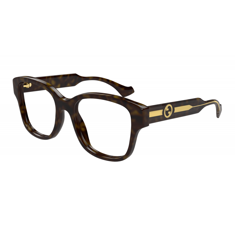 Eyeglasses Gucci GG 1775 O- 002 Havana / Transparent Crystal 54mm
