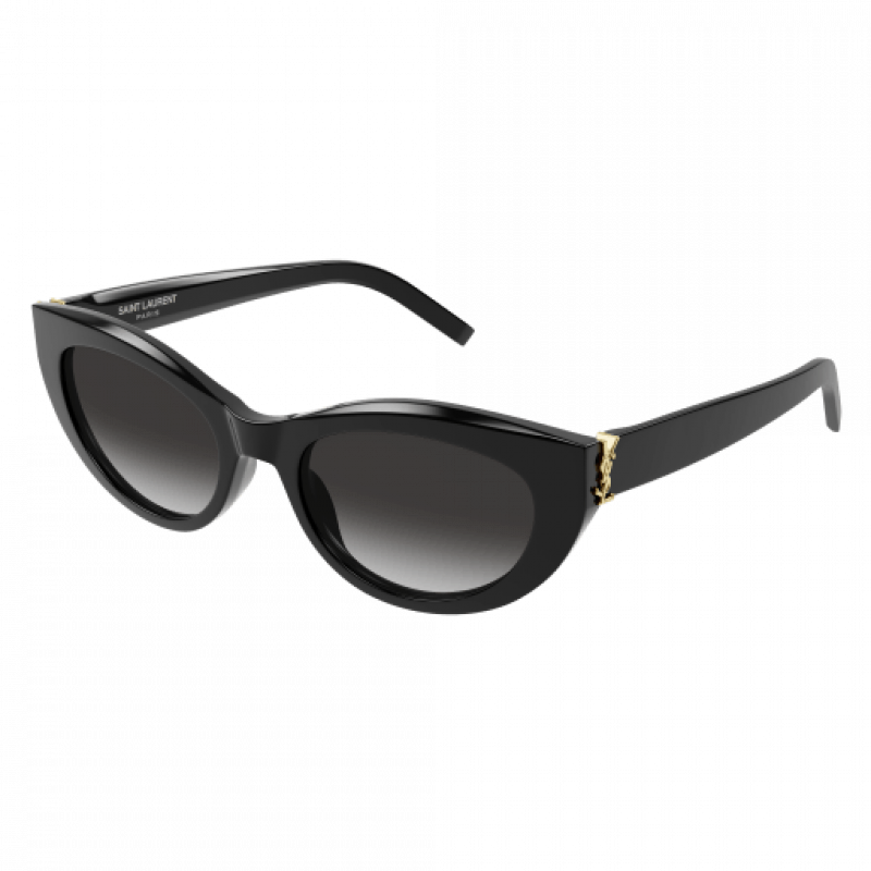 Sunglasses Saint Laurent SL M 115 - 002 Black / Grey 54mm