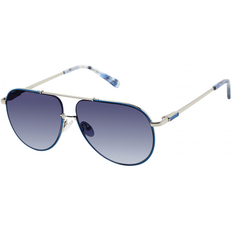 Sunglasses Nicole Miller CLER C03 Blue/Silver 57mm