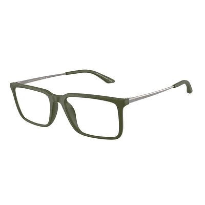 Eyeglasses Armani Exchange AX 3141 U 8301 Matte Green / Demo Lens 54mm