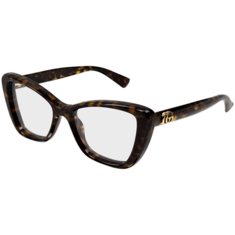 Eyeglasses Gucci GG 1977 O- 002 Havana / Transparent 52mm