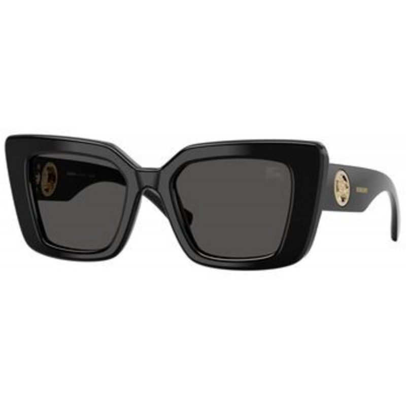 Sunglasses Burberry BE 4476 300187 Black / Dark Grey Polyamide Standard 51mm