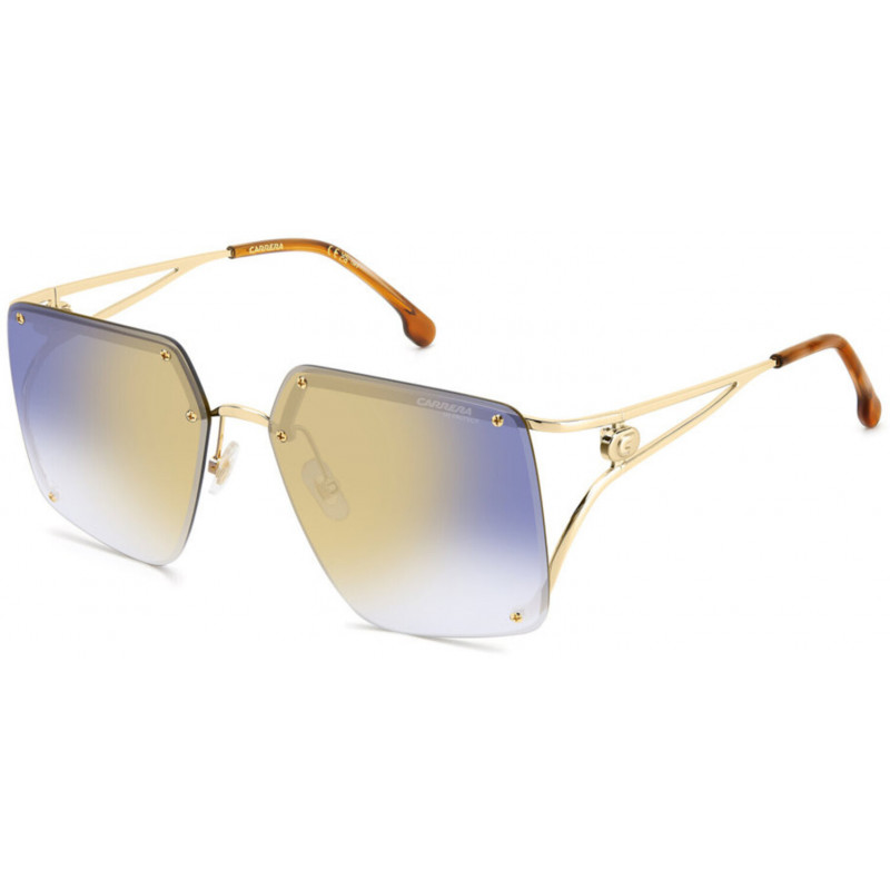 Sunglasses CARRERA 3041 /S Y21V 1v Blue Shaded Gold Mirror 60mm