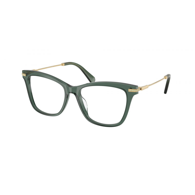 Eyeglasses Swarovski SK 2071 U 1043 Transparent Light Green / Demo Lens 52mm
